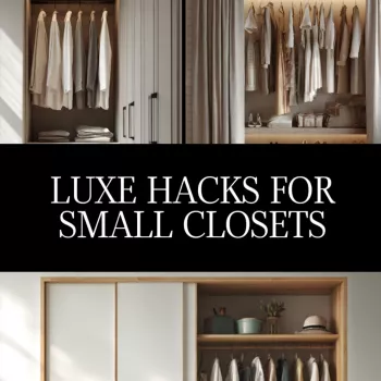 Small Closet, Luxe Look: 30-Minute Reset + Zones